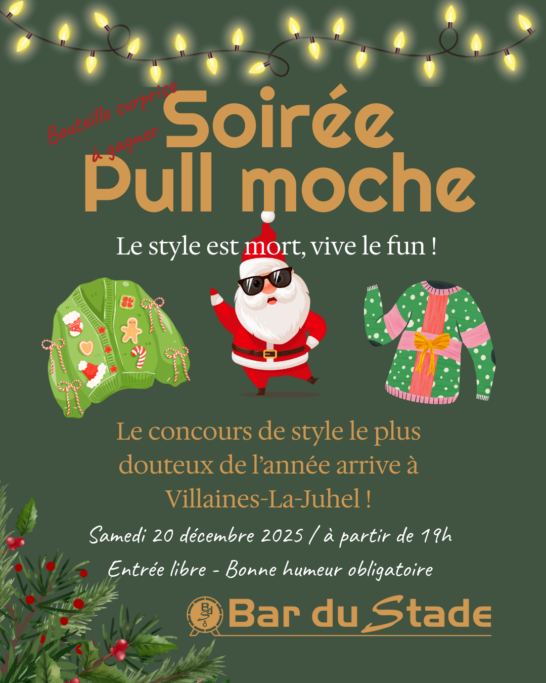 Soirée Pull Moche