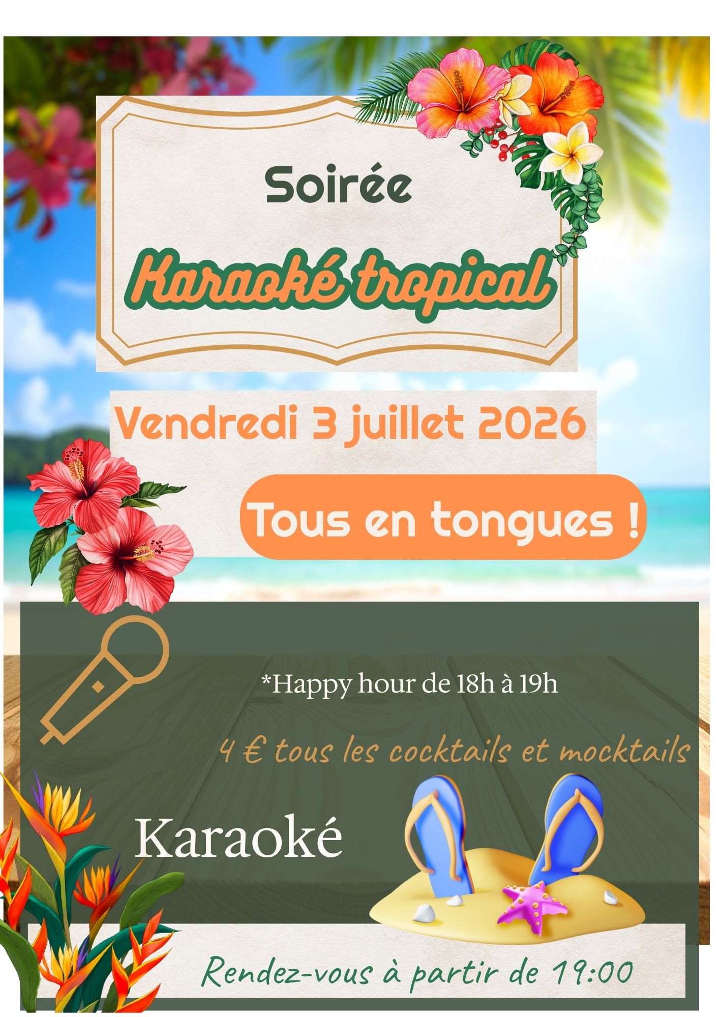 Soirée Karaoké de juillet